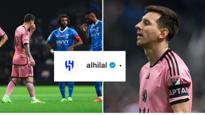Al Hilal targets Lionel Messi and Inter Miami after seven-goal thriller